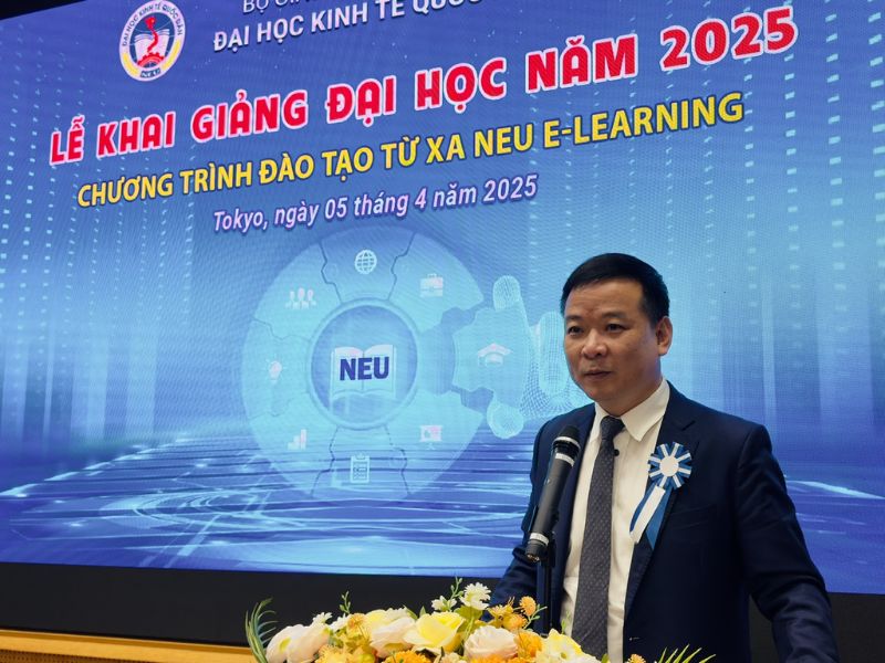 Đại học Kinh tế Quốc dân chính thức khai giảng hệ đào tạo từ xa tại Nhật Bản